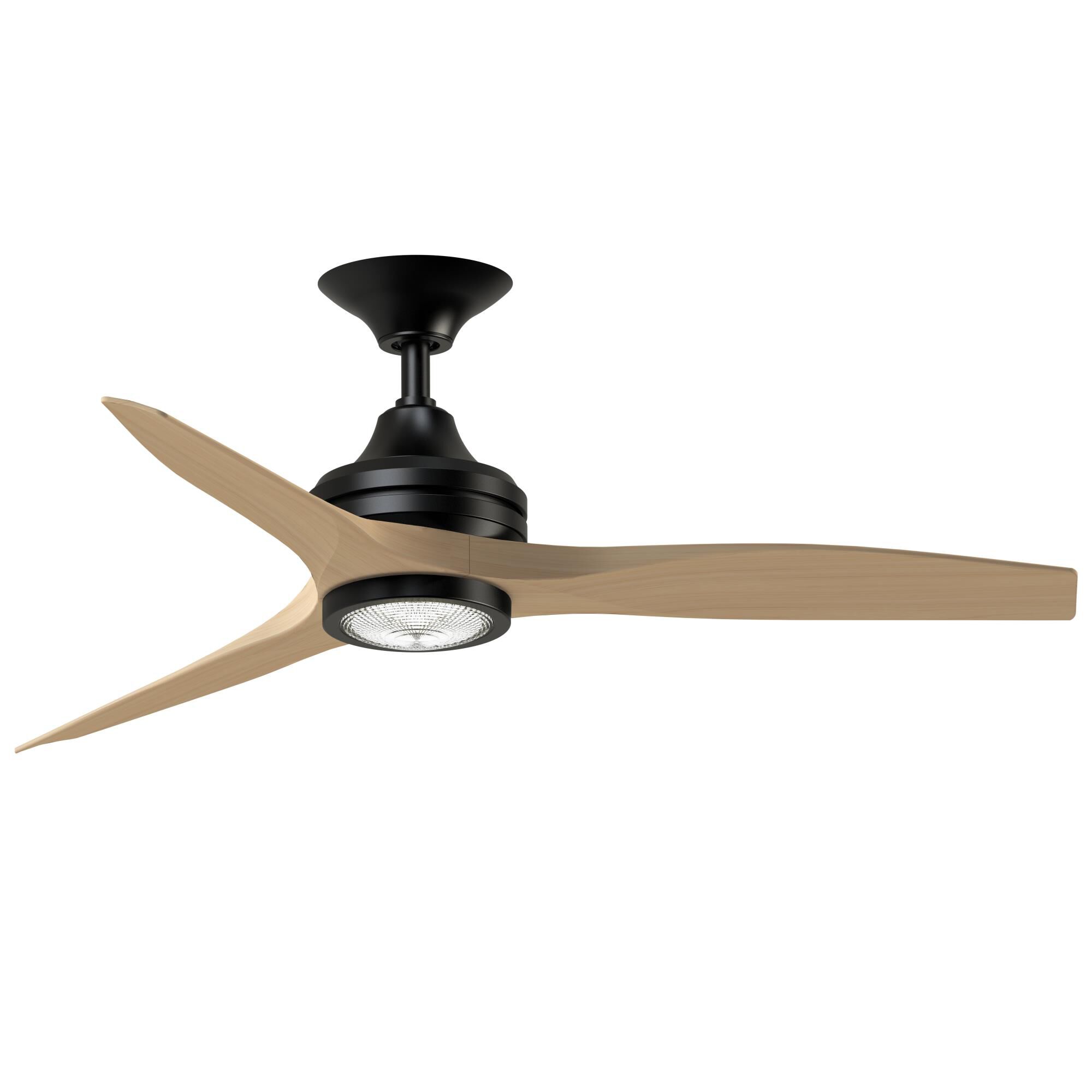 Fanimation Spitfire 48 Inch Ceiling Fan with Light Kit - FP6721BBL-48N-LK
