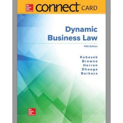 Connect Access Card For Dynamic Business Law