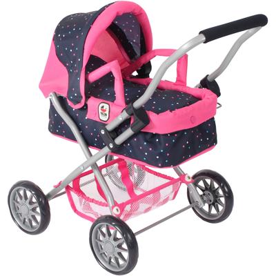 Puppenwagen CHIC2000 "Smarty, Konfetti" blau (konfetti) Kinder