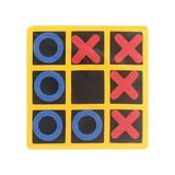 Yaiewey Toys Tic-Tac-Toe Game Kids Children Board Indoor Playing Tic-tac-toe Noughts Very Suitable for Backyard Entertainment Gift for Kids