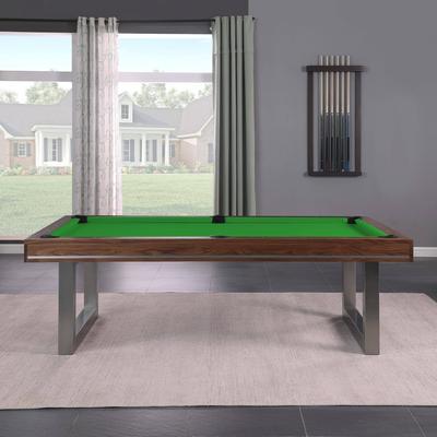 Walnut Harmony 7ft Billiard Slate Pool Table with Dining Top