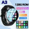 A3 Android Smartwatch Global 4/5G NET 128G ROM SIM Call Dual HD Camera Full Touch Screen HeartRate