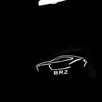 2pcs Auto Lichter Zubehör LED Tür Projektor Ghost Shadow Lampe für Subaru Brz