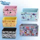 Disney Stitch Fold Aufbewahrung sbox niedlichen Mickey Mouse Desktop-Speicher Winnie the Pooh