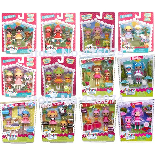 Neue Mode Lalaloopsy Minis Schwestern Figuren Puppen Für Mädchen Kinder Spielzeug Dekoration Kinder