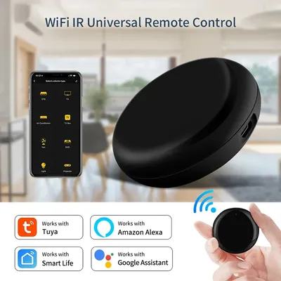 Tuya smart ir rf fernbedienung wifi smart home infrarot controller für klimaanlage alle tv lg tv
