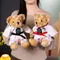 25 centimetri Bella taekwondo orso giocattoli di peluche morbidi animali di peluche bambole carino arredamento compleanno regali di Natale per i bambini bambini Dropship