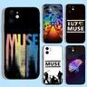 Muse Band Lyrics Music Songs Phone Case pour Apple iPhone 15 14 13 12 11 XS Poly