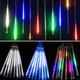 Guirlande lumineuse LED pluie de météores 8 tubes 30/50cm décorations d'arbre de noël pour la