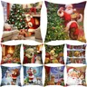 Fodera per cuscino natalizio decorazioni natalizie per la casa 2023 buon natale ornamento federa