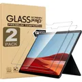 2 pezzi protezione schermo in vetro temperato per Microsoft Surface Go 2 3 10.5 Pro 4 5 6 7 8 9X12.3 HD pellicola trasparente antigraffio per tablet