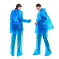 Vêtements de travail de protection bleus imperméables pantalons de pluie imbibés imperméable