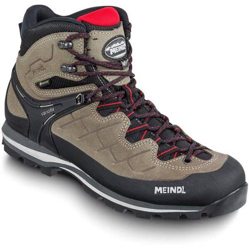 MEINDL Herren Trekkingschuh Litepeak GTX, Größe 45 in natur/rot