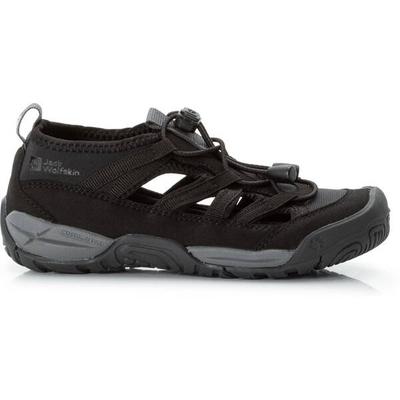 JACK WOLFSKIN Kinder Sandalen VILLI SANDAL K, Größe 37 in Schwarz