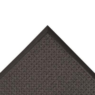 NoTrax 166S0046CH Guzzler Entrance Floor Mat, 4' x 6', 3/8" Thick, Charcoal, Gray