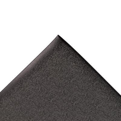 NoTrax 411S0435BL Sof-Tred Anti-Fatigue Floor Mat - 3' x 5', 9/16" Thick, Black