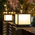 lampada a colonna lampadari per esterni impermeabili, lampadari per esterni, lampadari per pilastri quadrati ip65 lampadari per esterni impermeabili in vetro in alluminio per esterni, lampadari per