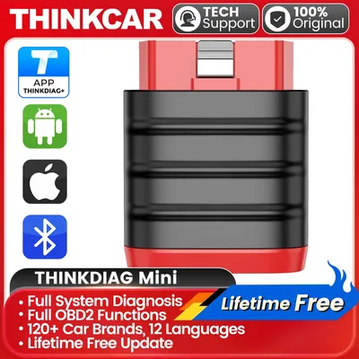 THINKCAR THINKDIAG Mini obd OBD2 Scanner All-System Diagnosis Auto VIN Scan Tool Lifetime Free Update for All Cars after 1996
