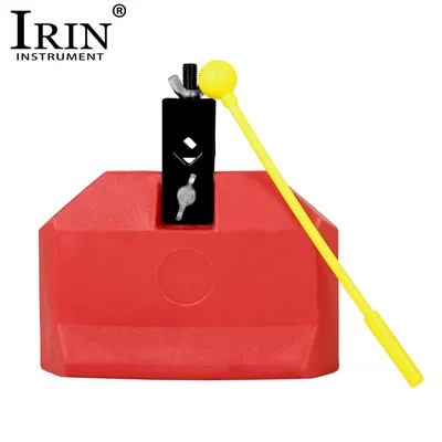 IRIN Drum Cowbell Set Accompany Accessories Jazz Style Music ABS Material Cheering Bell Percussion