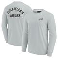 Unisex Fanatics Signature Grey Philadelphia Eagles Elements Superweiches Langarm-T-Shirt