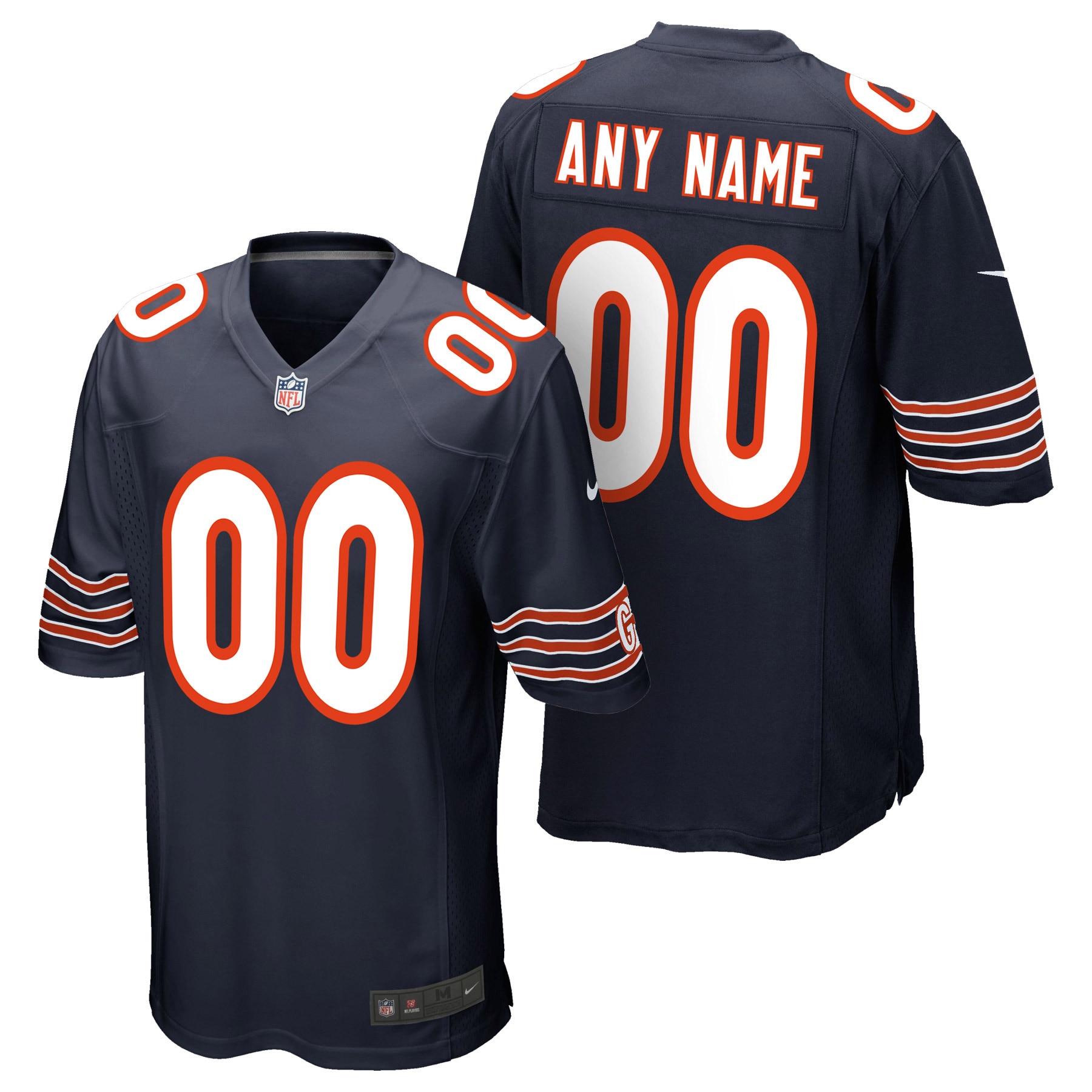 Chicago Bears Nike Game Heimtrikot - Personalisiert - Jugendliche Image