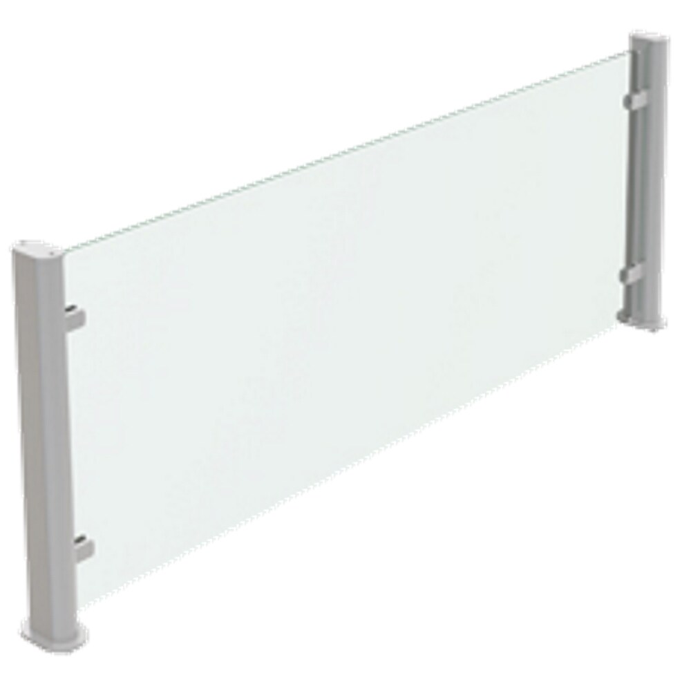 Glasschutz einbau 2 halterungen 1 glas - 1720x30x420 mm - 12513660 Eurast Image