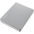 TOSHIBA externe HDD-Festplatte "Canvio Flex" Festplatten Gr. 4 TB, silberfarben Externe Festplatten