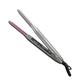 BEDEXU Mini Hair Curler Pencil Hair Straightener 2 in 1 Ceramic Thinnest Narrow Flat Iron with LED Display for Short Beard and Hair cuicui (Color : Gris, Size : US)