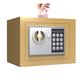 Strongbox Fireproof Waterproof Safe Safes Electronic Password Safes Household Invisible Safe Mini 17Cm Anti-Theft Bedside Safe Depo