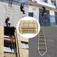 Safety Rope Ladders, 3-20m Fire Escape Ladder 3 Storey, Emergency Fire Safety Evacuation Ladder For Emergency Escape, Disaster, Evacuation And Wall Repair-10m/32.8ft