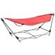 Vopese Hammock with Foldable Stand Red Garden&Outdoor