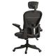 Swivel Chair Office Chair 360° Free Swivel, Pc Gaming Chair, High Back Desk Chair With Soft Seat Cushion And 90° Flip-Up Armrest