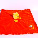 Disney Toys | Disney Baby Red Winnie The Pooh Lovey Security Blanket Nunu Satin Edge Trim | Color: Red/Yellow | Size: Osbb