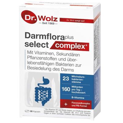 Darmflora plus select complex magensaftres.Kapseln 80 St Kapseln magensaftresistent Image