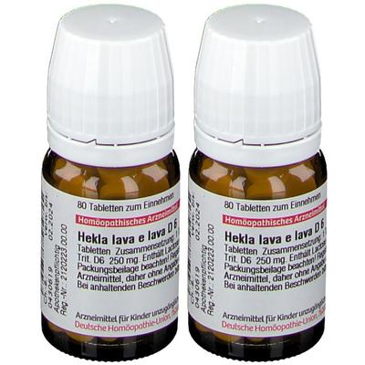 Hekla lava e D 6 Tabletten Doppelpack 2x80 St Image