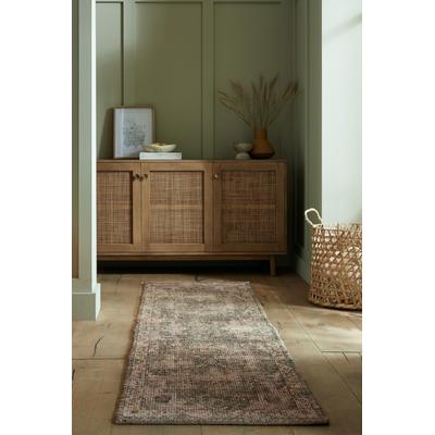 Teppich FLAIR RUGS "Selena Jute", grün, B:60cm H:8mm L:230cm, Baumwolle, Jute, Kunstfaser, Teppiche, Vintage Jute Image