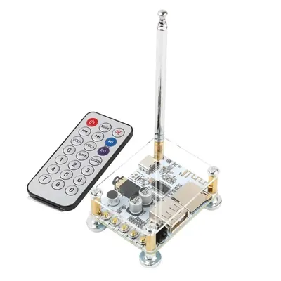DLHiFi Bluetooth 5,0 Lossless Audio Receiver FM Radio TF USB Disk MP3 Player Board Mit Ras Kontrolle Für HiFi DAC verstärker Image