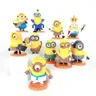 Kawai-Capsule Toys for Children Miniones Haus Bob 3D Eye Miniones méprisables Figurines