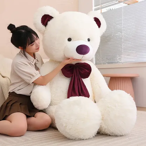 5 Farben hochwertige Teddybär mit Bowknot Stofftiere tragen Plüschtiere Puppe Kissen Kinder