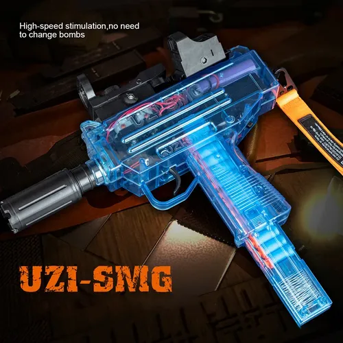 Neue elektrische weiche Kugel Maschinenpistole Uzi Spielzeug pistole Modell Schießen Spielzeug