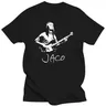 Chemise Jaco Pastorius Jazz Musicien Guitariste Logo Noir Marine T-Shirt S-3XL(2)