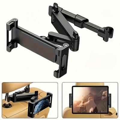 "TEMU Car Tablet Holder, Headrest Tablet Mount Headrest Stand Cradle Compatible For Ipad Air Mini, Other 4.7-12.9"" Cell Phones And Tablets"