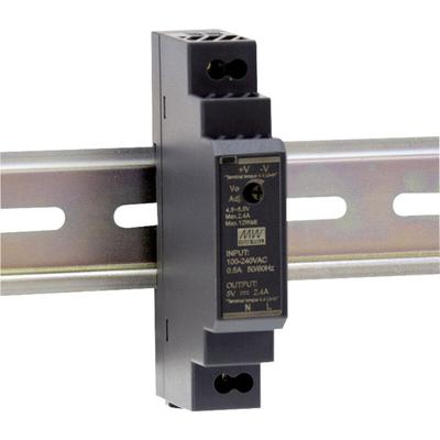 HDR-15-24 Hutschienen-Netzteil (DIN-Rail) 24 v/dc 0.63 a 15.2 w Anzahl Ausgänge:1 x Inha - Mean Well