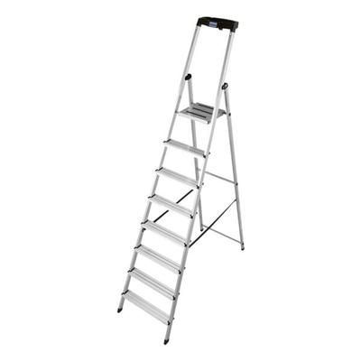 Krause Stehleiter »MONTO Safety« 8 Stufen silber, 255 cm