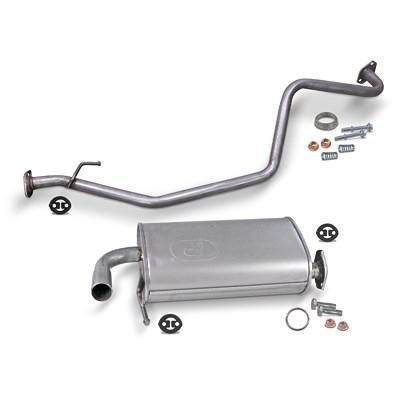 Bestprice Endschalldämpfer + Abgasrohr + Montagematerial für Suzuki Image