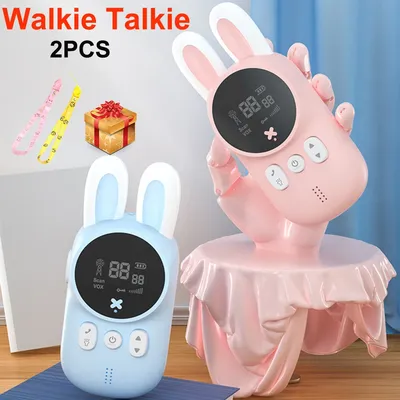 New Walkie Talkie Children 2 Pcs Children Radio Receiver Walkie Talkies Kids Birthday Gift Child