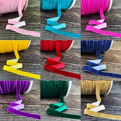 5 Yards Velvet Ribbon For Party Wedding Decoration Handmade Ribbon Gift Bouquet Wrapping DIY Hair