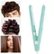Portable Mini Hair Straightener Flat Iron Hair Curler For Men Women Short Hair Wave Hairstyling Dual