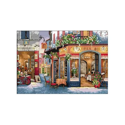 Country Cottage Cross Stitch DIY Embroidery Kit Living Room Restaurant Decorative Painting 11CT 9CT
