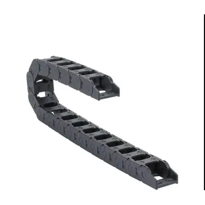 1m Transmission Chains Semi-enclosed 7/10/15/20/25/ Plastic Towline Nylon Cable Drag Chain Wire Carrier For Cnc Route